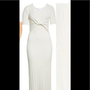 FRAME midi twist dress